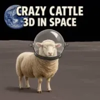 PLay Crazy Cattle 3D in Space now!